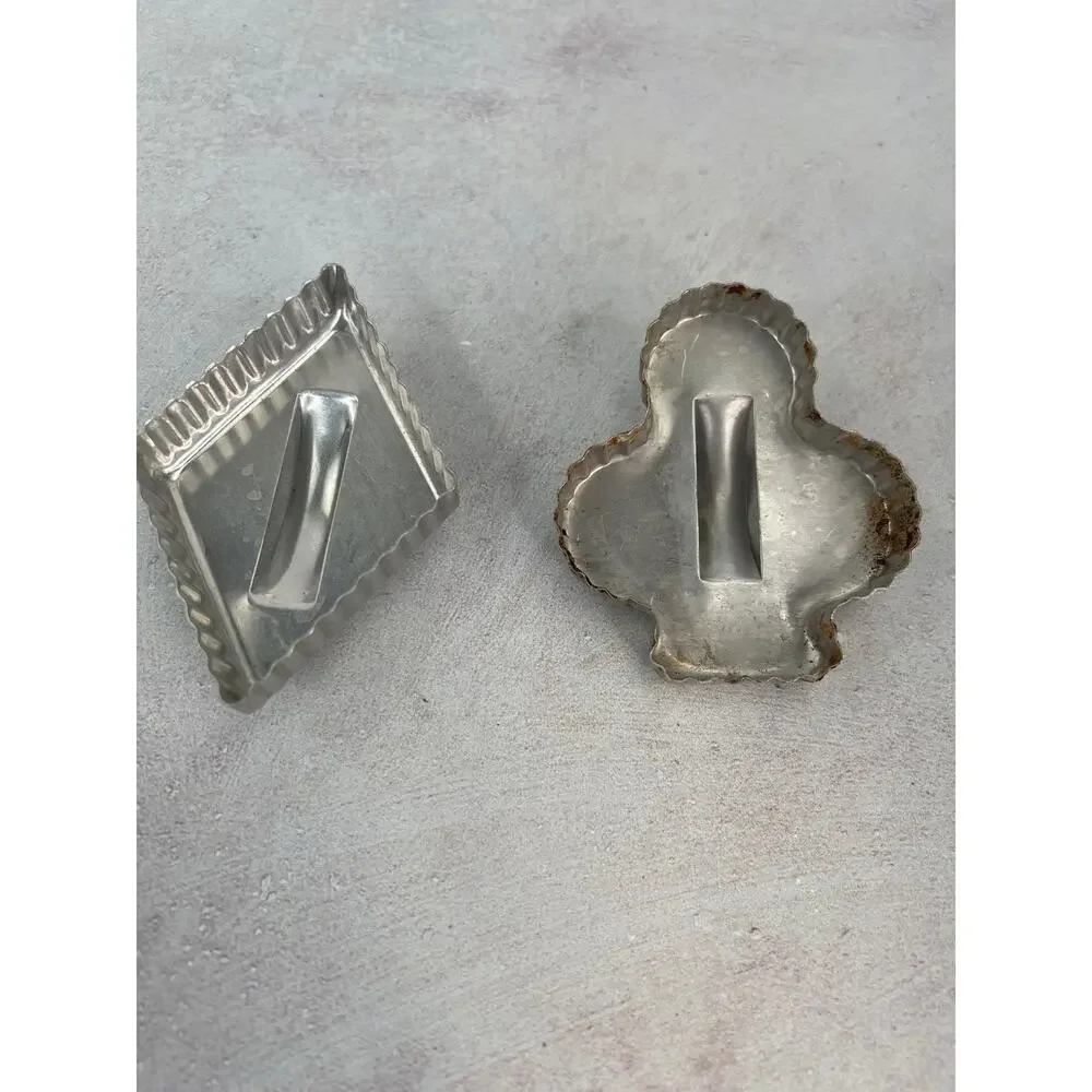 Vintage playing‎ cards bridge set Diamond and Club cookie cutters set of 2